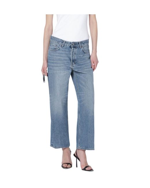 Haikure Blue Belt Loop Jeans