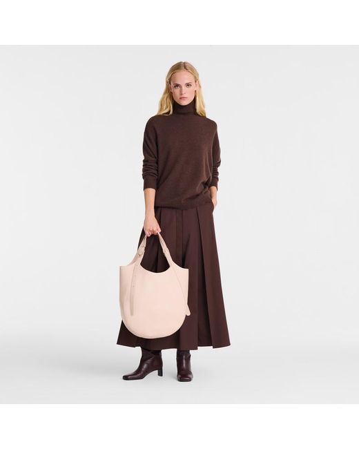Longchamp Pink Le Foulonne Xl Tote Bag