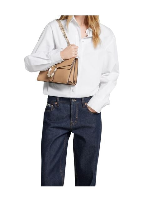Gucci Natural Dionysus Medium Shoulder Bag