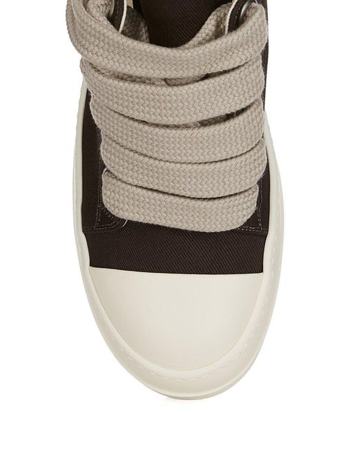 Rick Owens Brown Jumbolace Sneakers for men