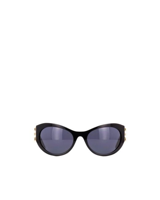 Givenchy Blue Eyewear Cat-Eye Frame Sunglasses
