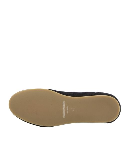 Common Projects Black Driving Lace-Up Sneakers for men