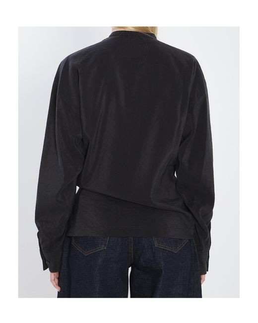 Lemaire Black Twisted Top