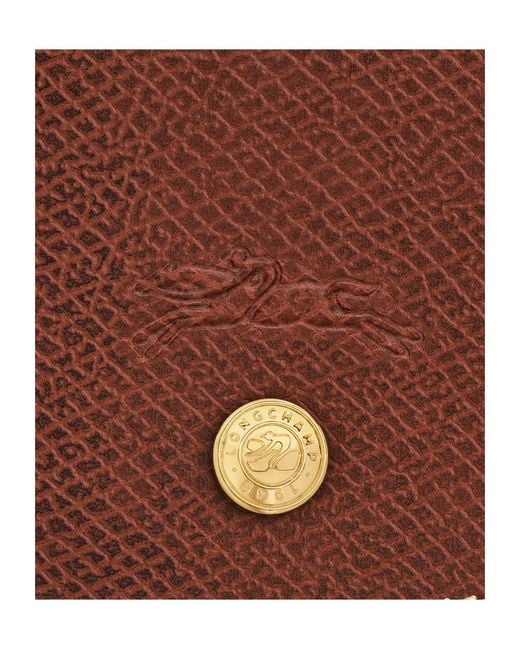Longchamp Brown Medium Épure Leather Crossbody Bag