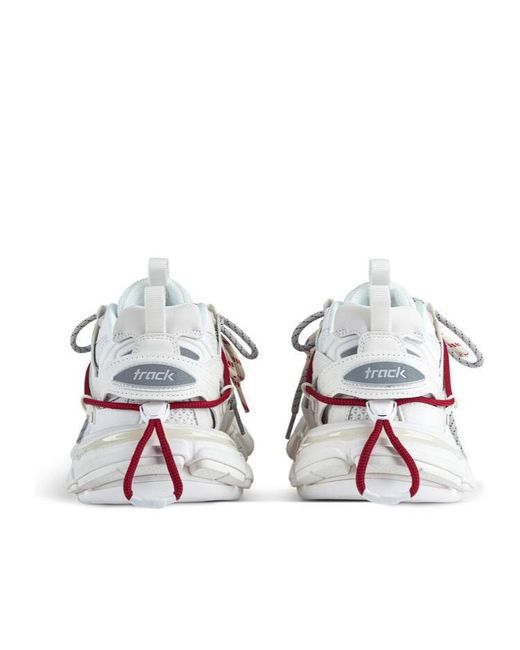 Balenciaga White Track Trail Laces Sneaker for men
