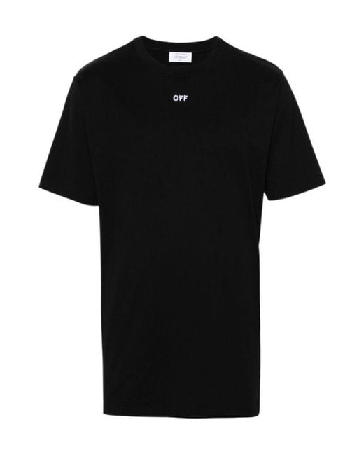 Off-White c/o Virgil Abloh Black Arrow Printed Crewneck T-Shirt for men