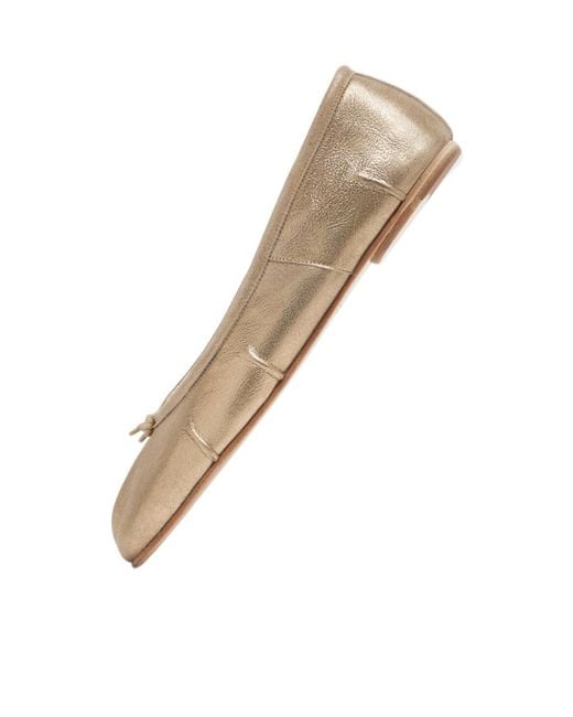 Maison Margiela White Tabi Cut Ballerinas