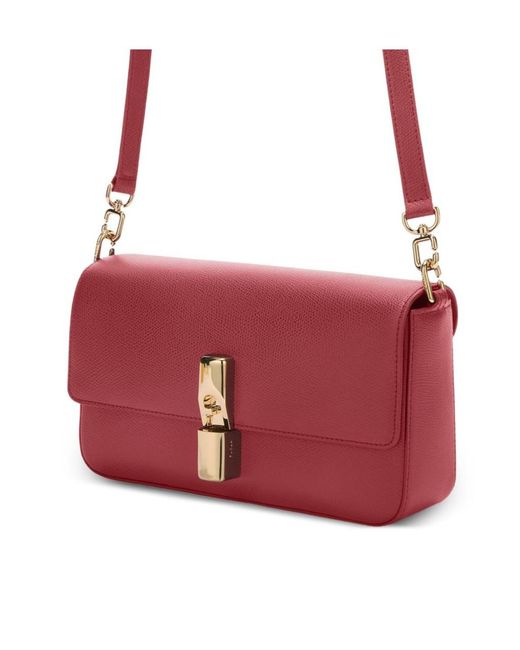 Furla Red Iride Small Crossbody Bag