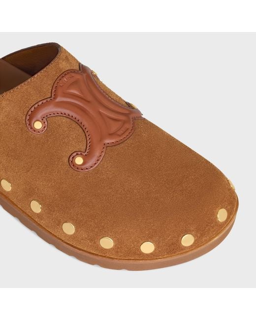 Céline Brown Clog Pitea