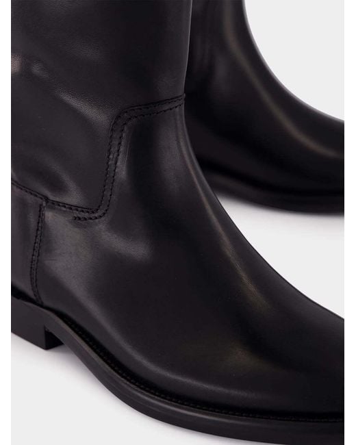 Paris Texas Black Idaho Leather Boots