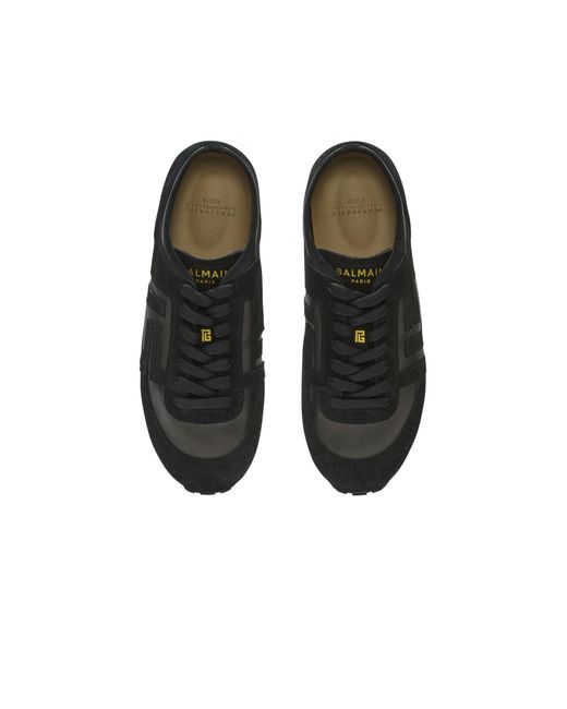 Balmain Black Trainers for men
