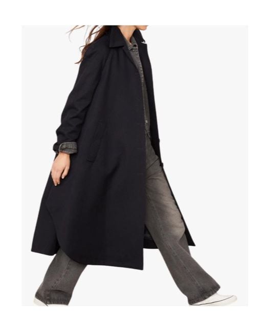 Officine Generale Black Long-Sleeved Coat