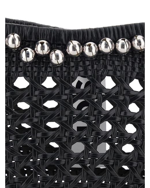 OSOI Black Lip Shoulder Bag