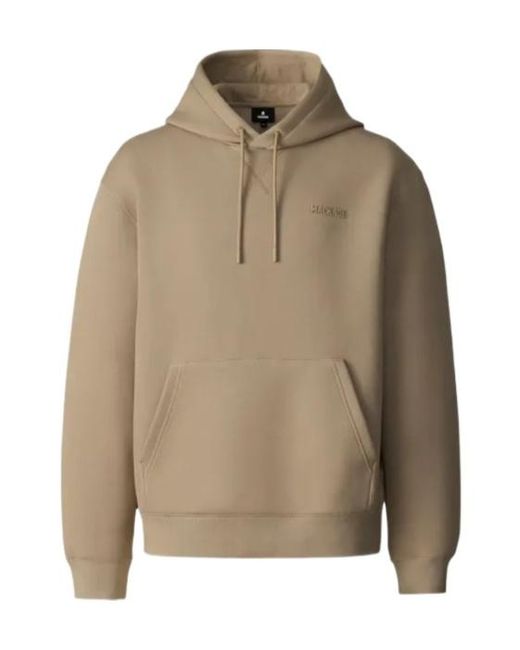 Mackage Natural Krystian Logo-Detail Hoodie for men
