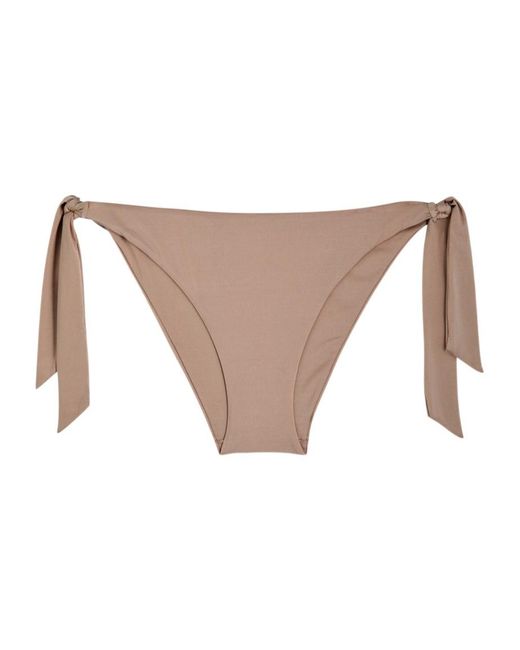 Max Mara White Samuela Pearlescent Bikini Briefs