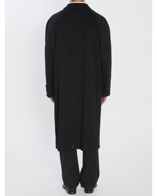 Céline Black Wool Coat for men