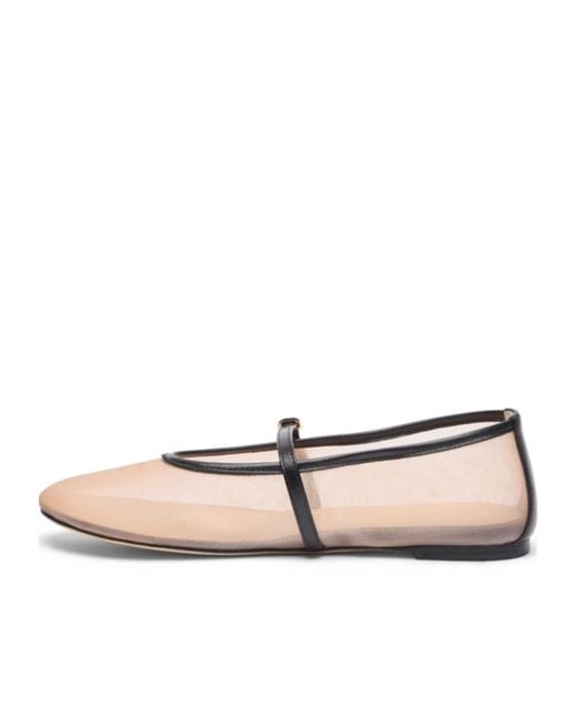 Stuart Weitzman Natural Bareitall Mary Jane