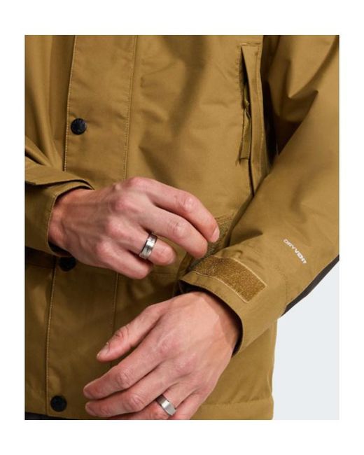 The North Face Green Reign On Dryvent Hooded Jacket for men