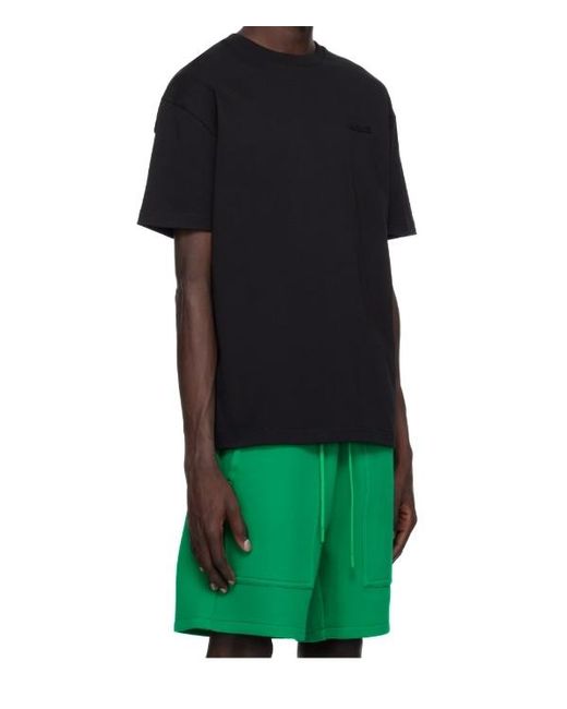 Mackage Black Round Neck Short Sleeve T-Shirt for men