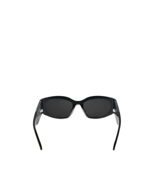 Balenciaga Black Eyewear Cat-Eye Frame Sunglasses for men
