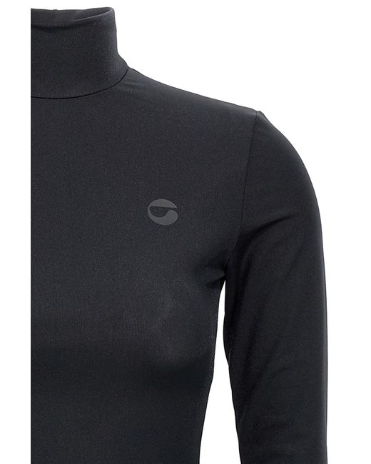 Coperni Black Hybrid Tailored Dress