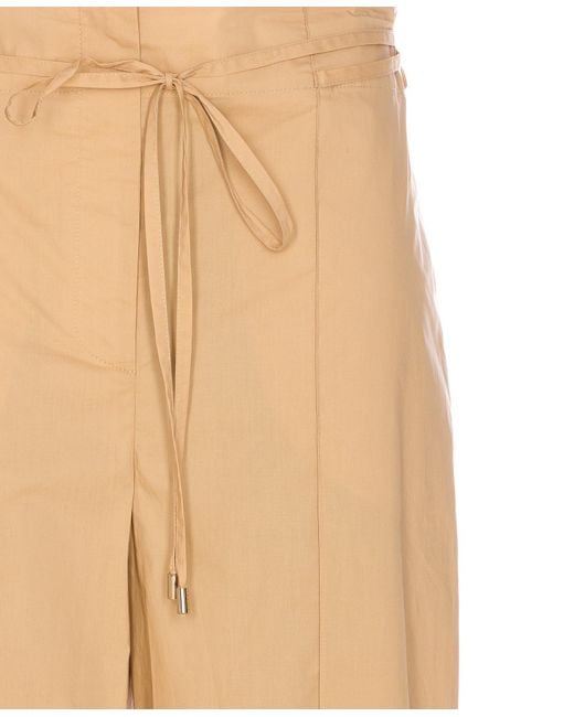 Liu Jo Natural Cotton Trousers