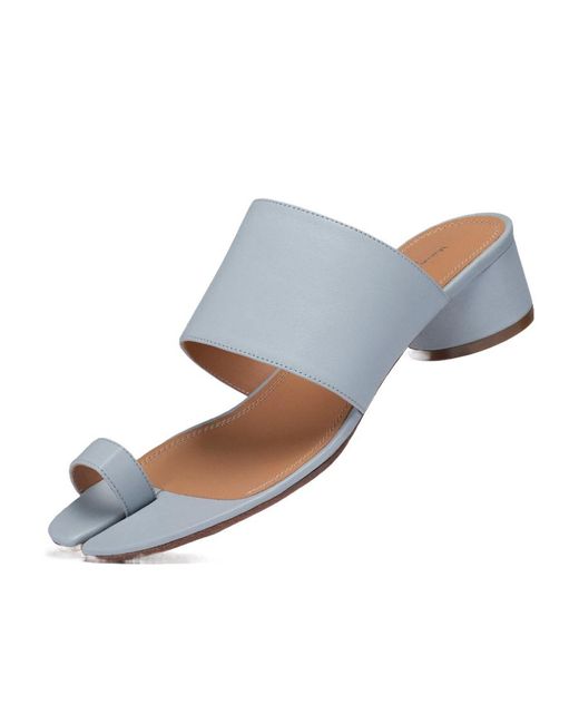 Maison Margiela Blue Tabi Low Mules