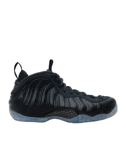 Nike Black Air Foamposite One Lace-Up Sneakers for men