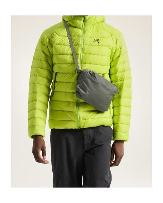 Arc'teryx Gray Heliad Crossbody Bag