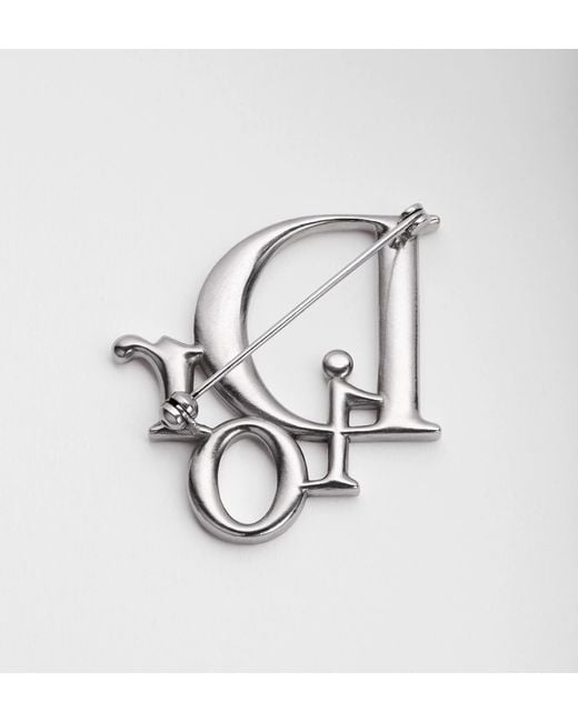Dior Metallic Charms Brooch for men