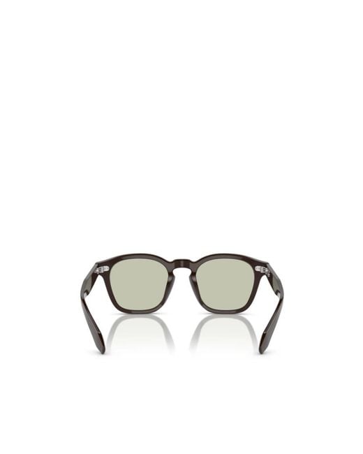Oliver Peoples Metallic Frame Sunglasses for men