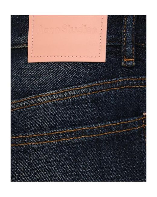 Acne Blue 5-Pocket Flared Denim Jeans