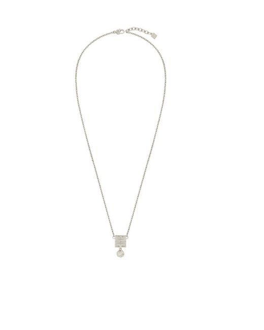 Givenchy White 4G Necklace