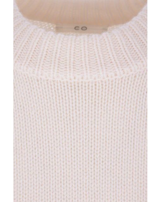 Co. Pink Wool Chunky Sweater