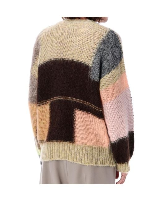 Magliano Gray Crewneck Knitted Sweater for men