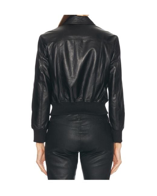 R13 Black Leather Jacket