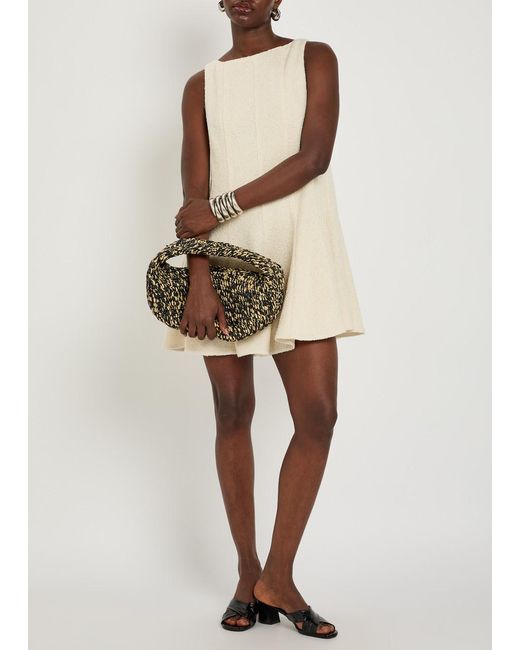 Khaite Natural Wide-Neck Dress