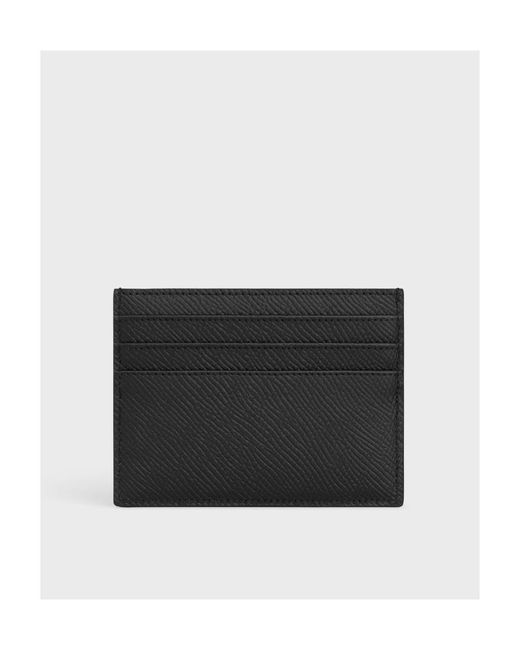 Céline Black Large Card Holder for men