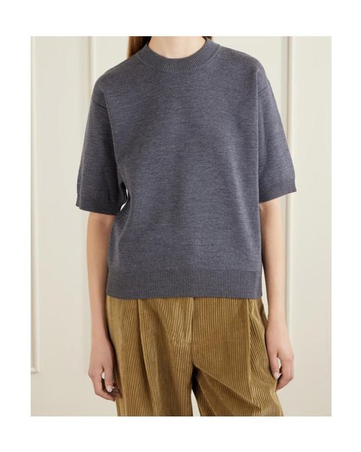 Rohe Blue Long-Sleeved Knitwear