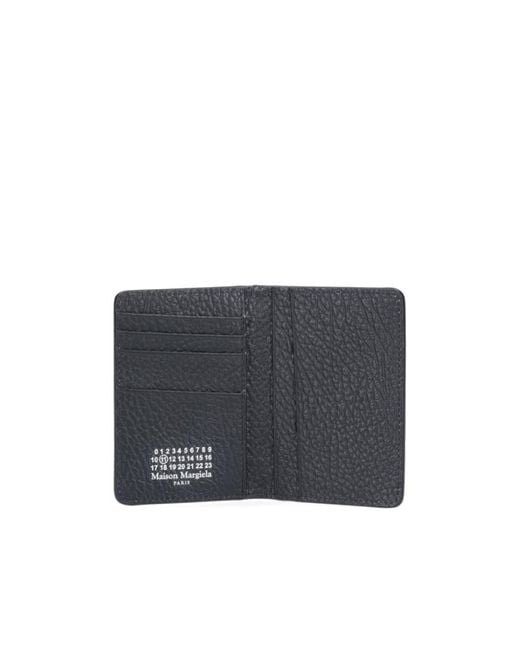 Maison Margiela Gray Four Stitches Card Holder