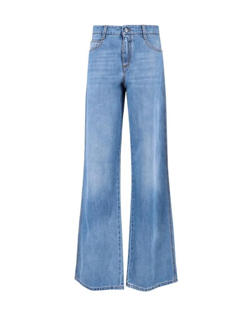 Ermanno Scervino Blue Cotton Jeans