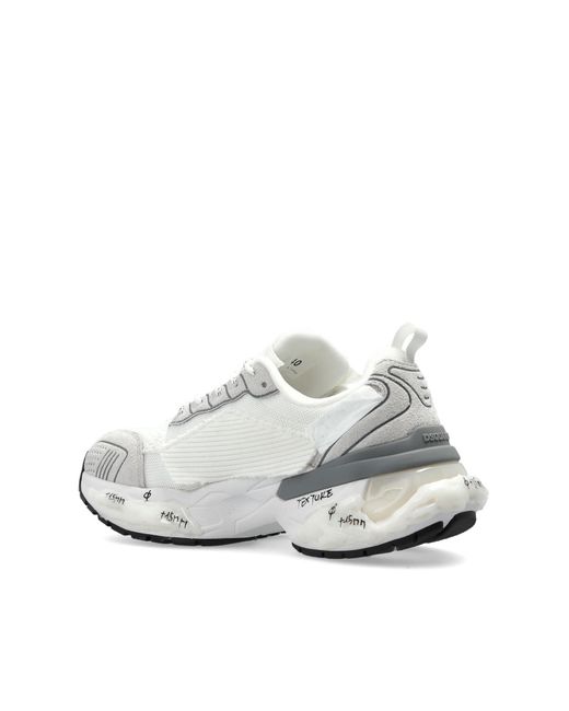 DSquared² White Faster Sneakers