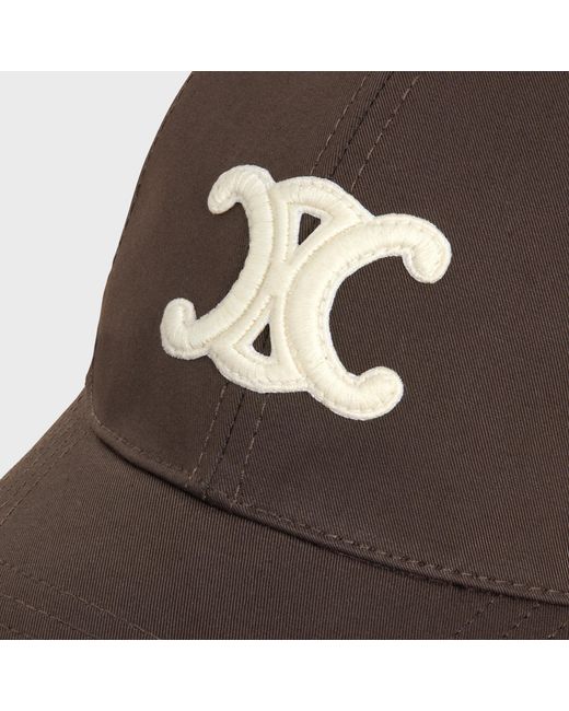 Céline Brown Triomphe Baseball Cap