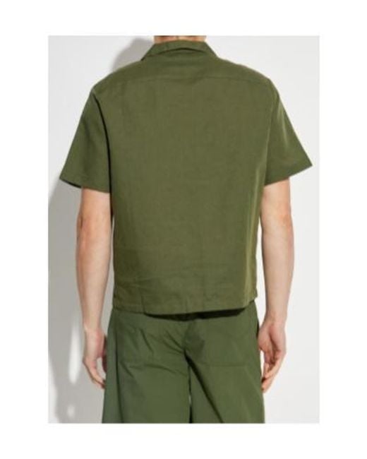 Zadig & Voltaire Green Short-Sleeved Shirt for men