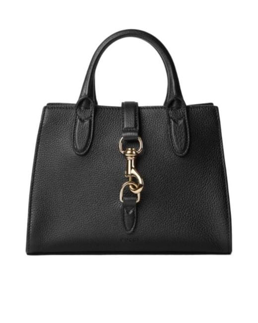 Gucci Black Jackie Small Tote Bag