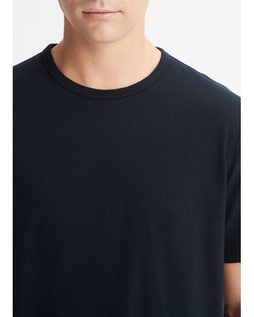 Vince Black Short-Sleeved T-Shirt for men
