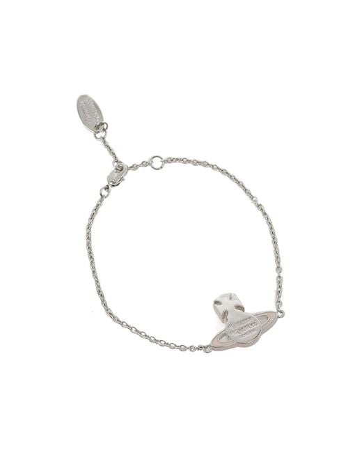Vivienne Westwood White Tiliya Bracelet