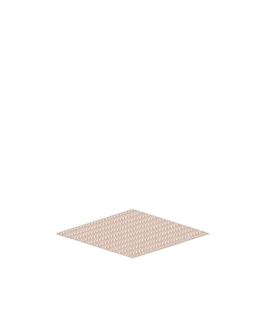 Dior White Oblique Diamond