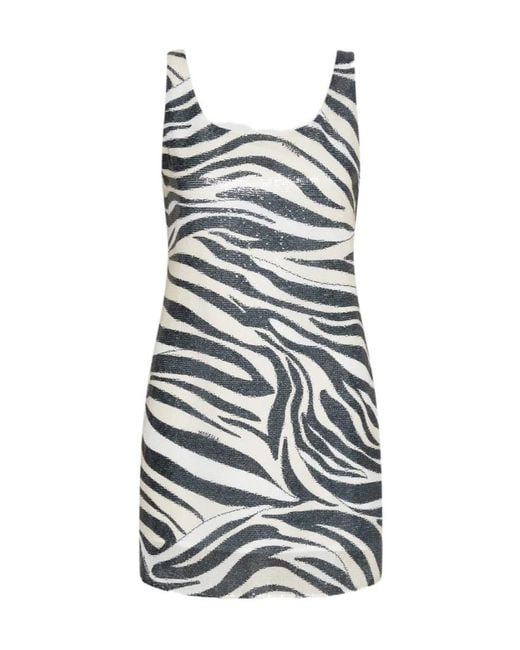 Marella Multicolor Sequinned Mini Dress