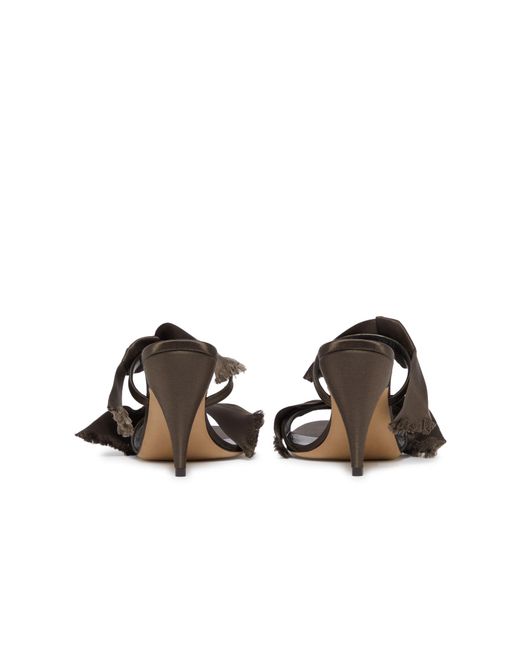 The Row Brown High-Heeled Sandals